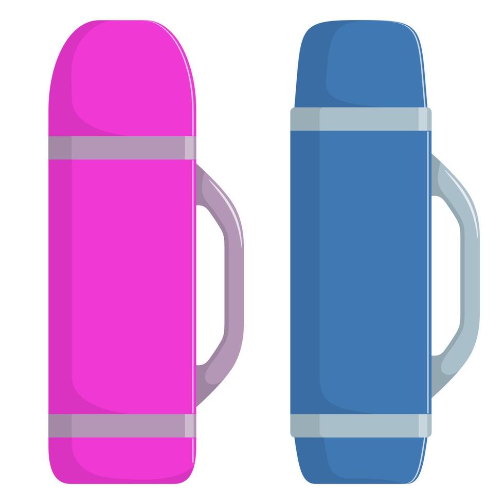 scarabocchio clipart. campeggio thermos per caldo bevande. tutti oggetti  siamo ridipinto. 23525945 Arte vettoriale a Vecteezy