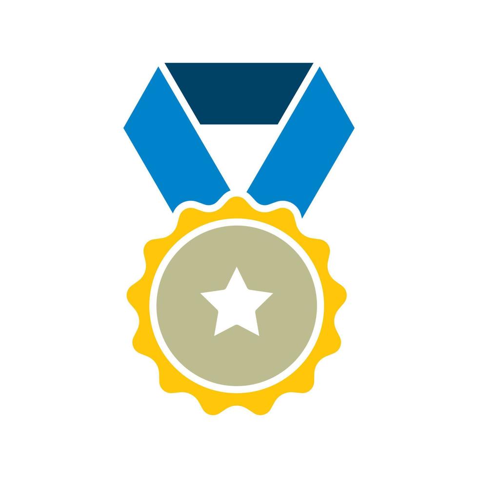 Medal icon vector symbol design templates