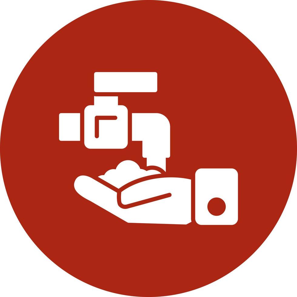 Handwash Creative Icon Design vector