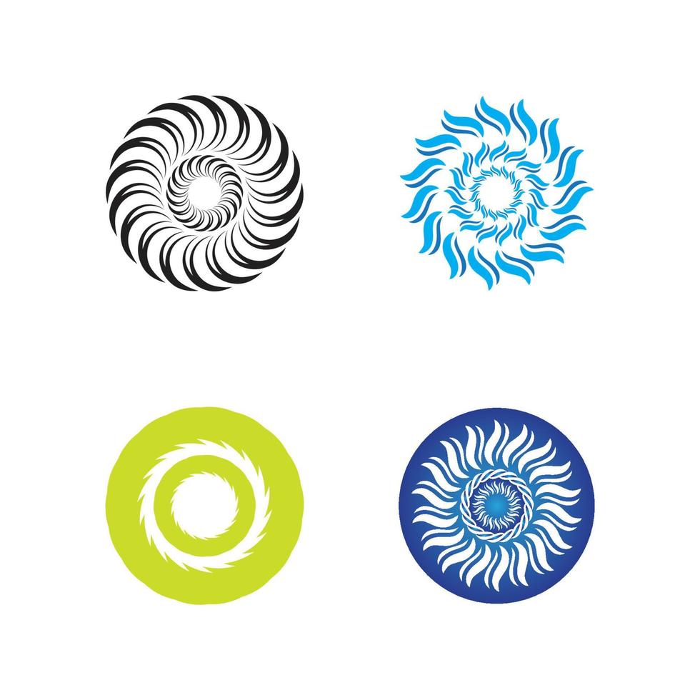 Vortex vector illustration icon