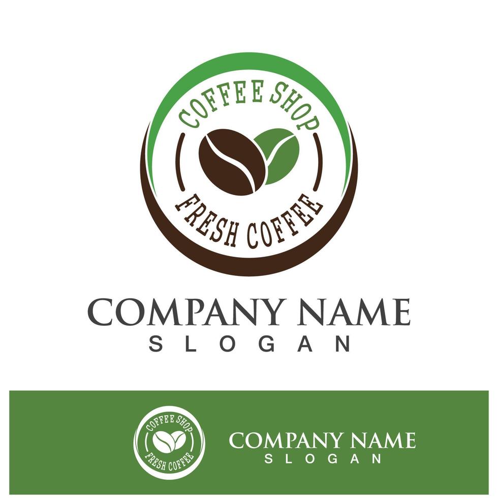 coffee bean icon vector