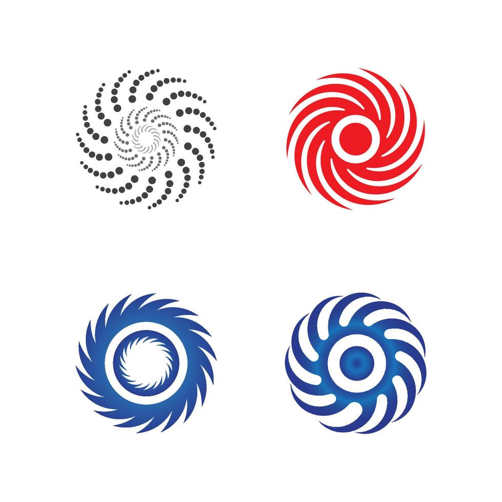 Vortex vector illustration icon