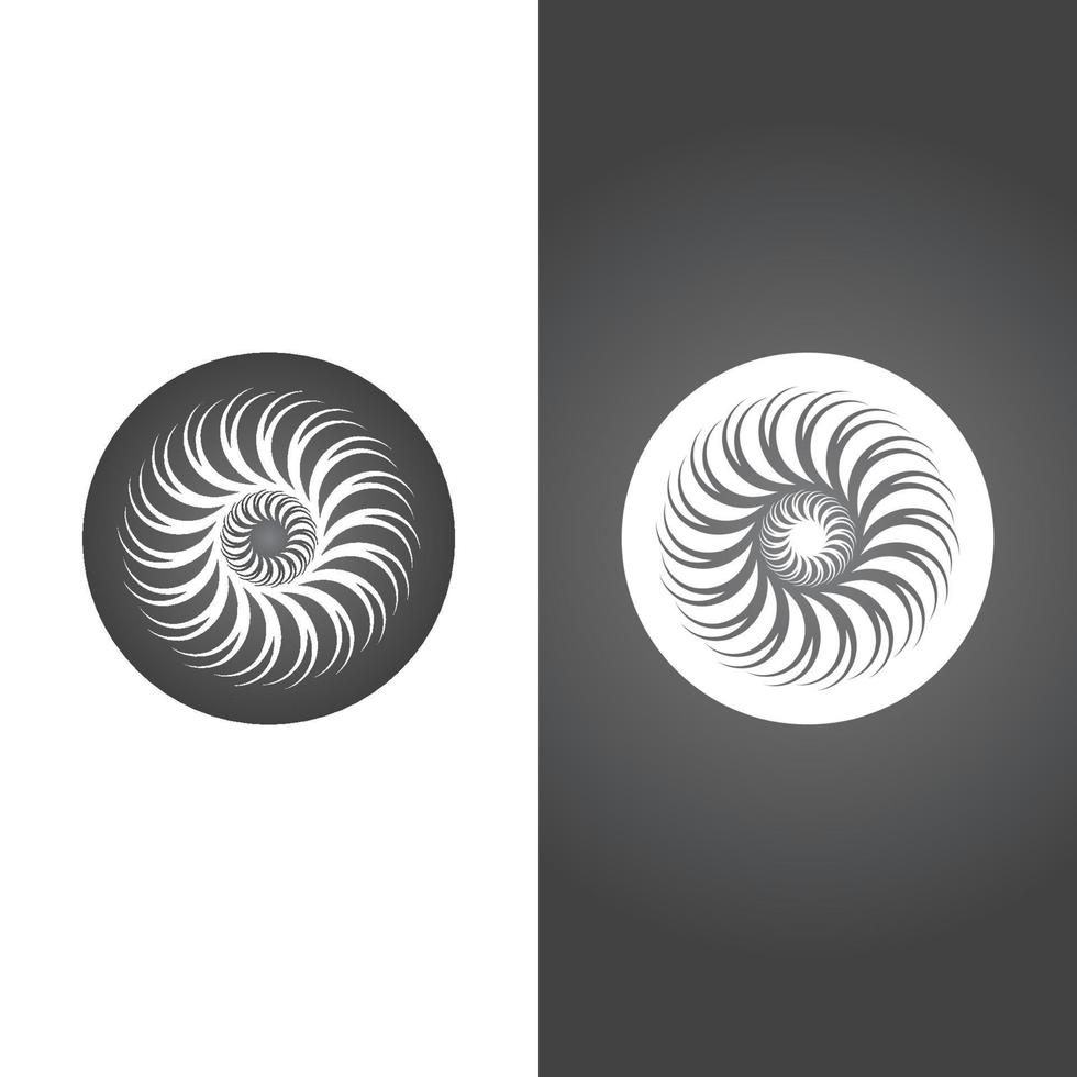 Vortex vector illustration icon