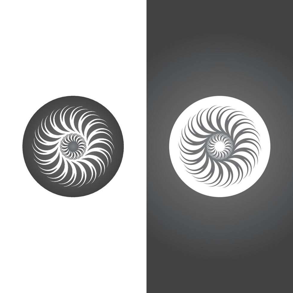 Vortex vector illustration icon