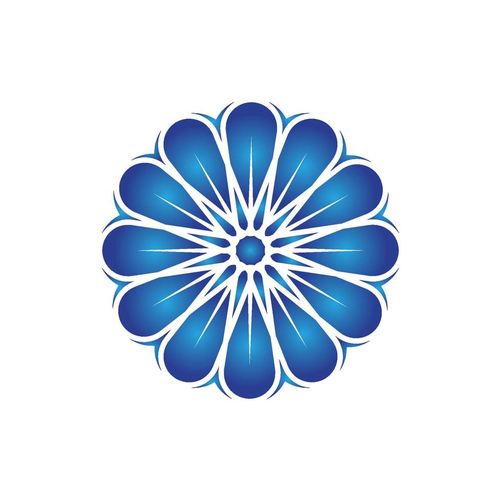 Flower vector icon design