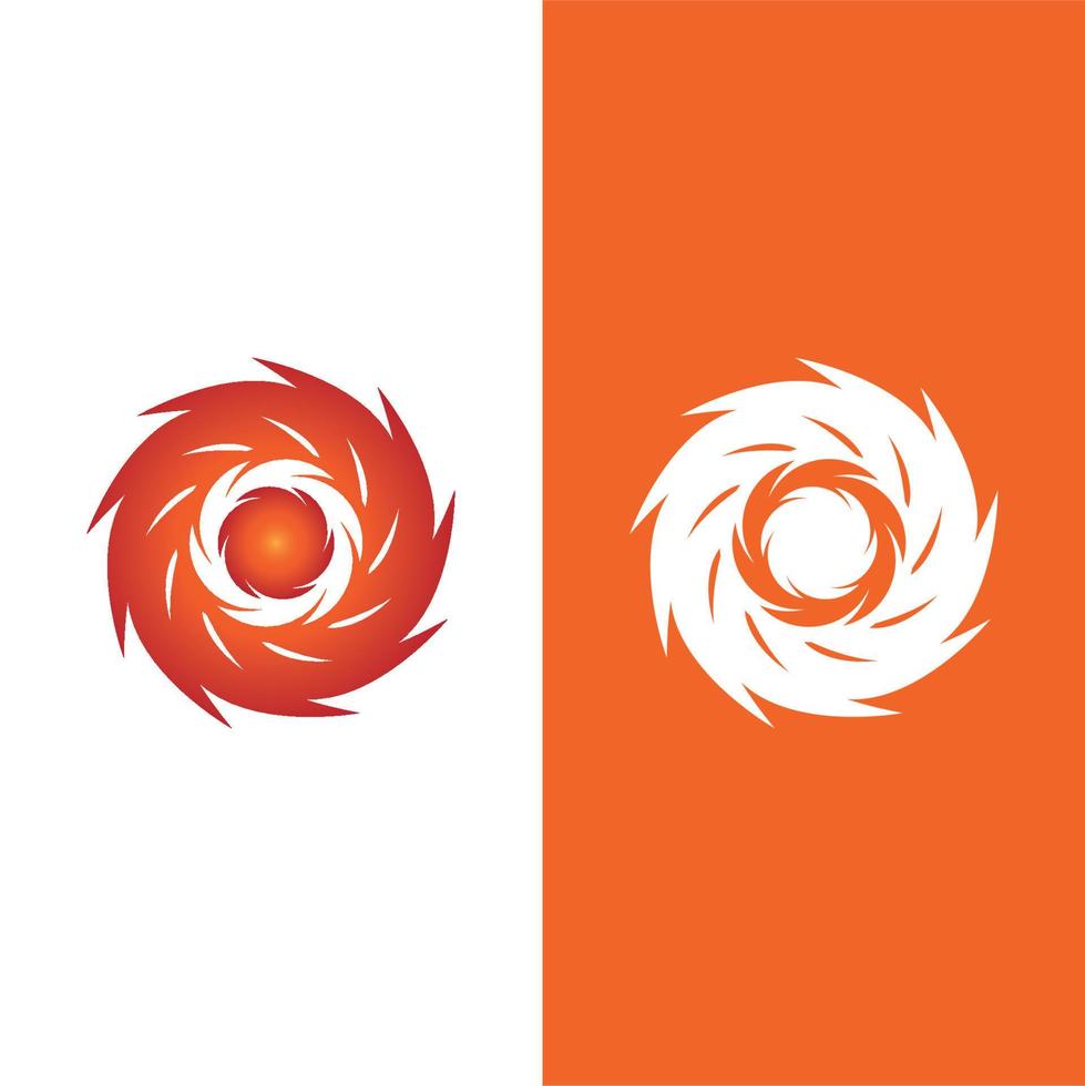 Vortex vector illustration icon