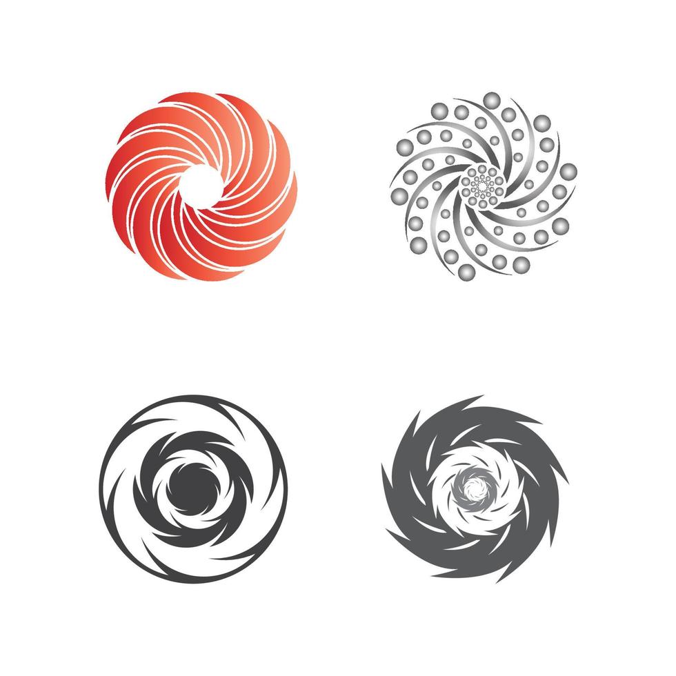 Vortex vector illustration icon