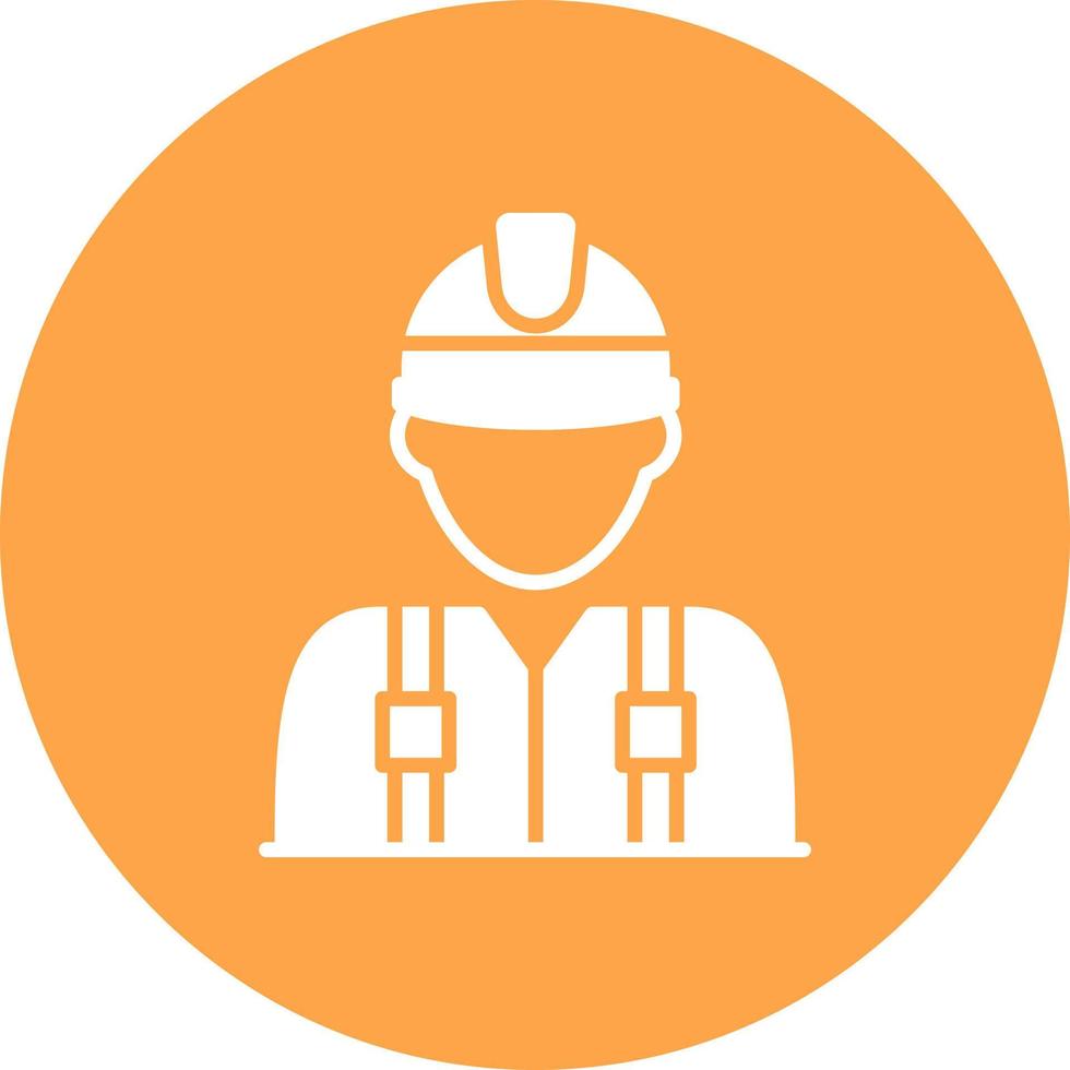 Worker Creative Icon Design vector