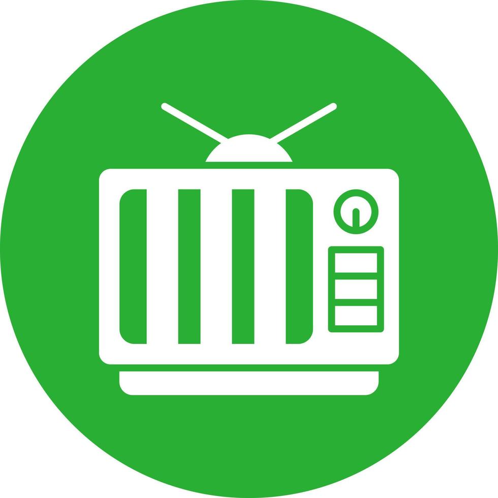 Tv Creative Icon Design vector