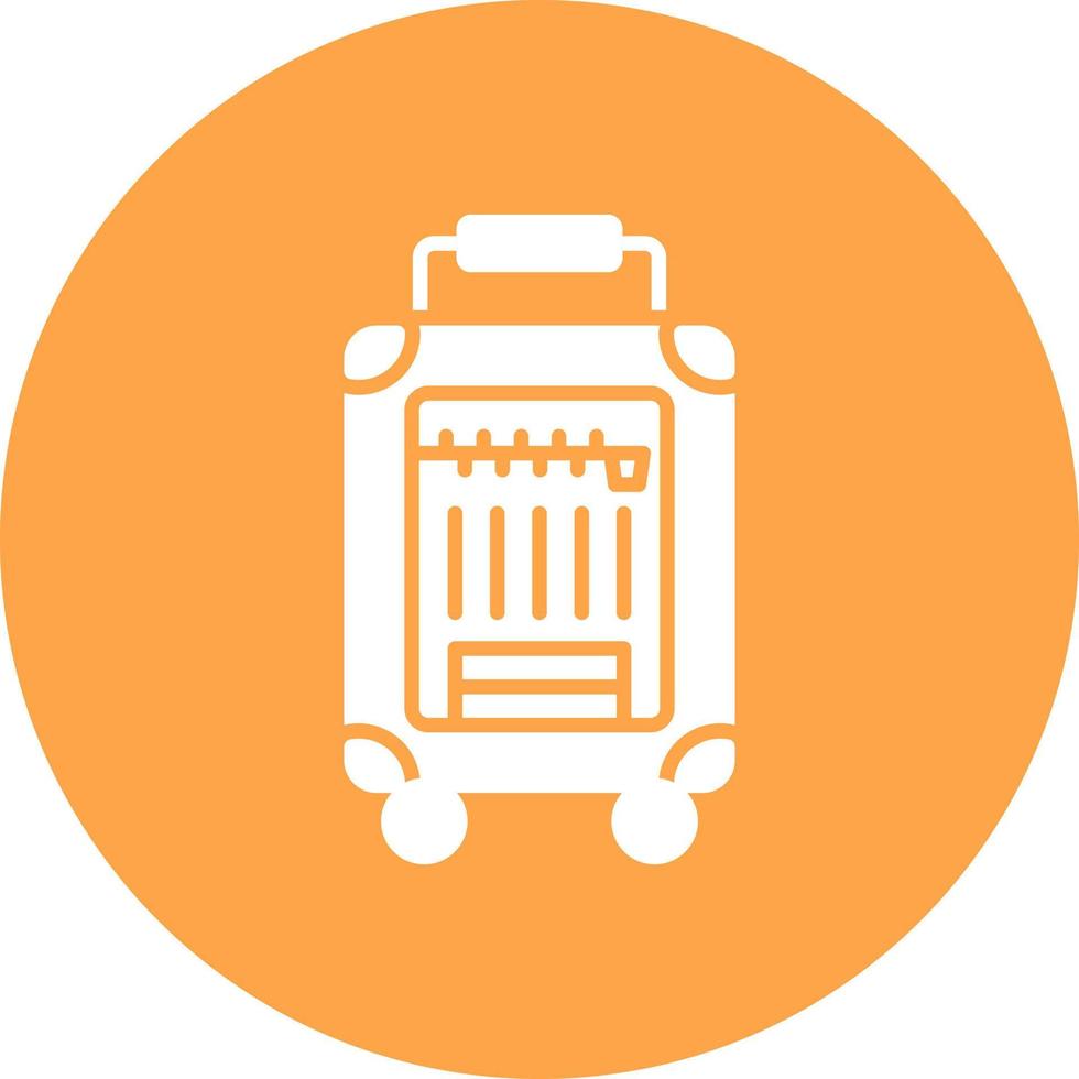 Luggage Creative Icon Design vector