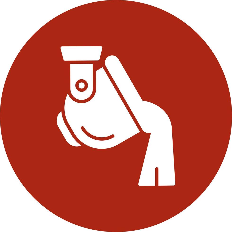 Metallurgy Creative Icon Design vector