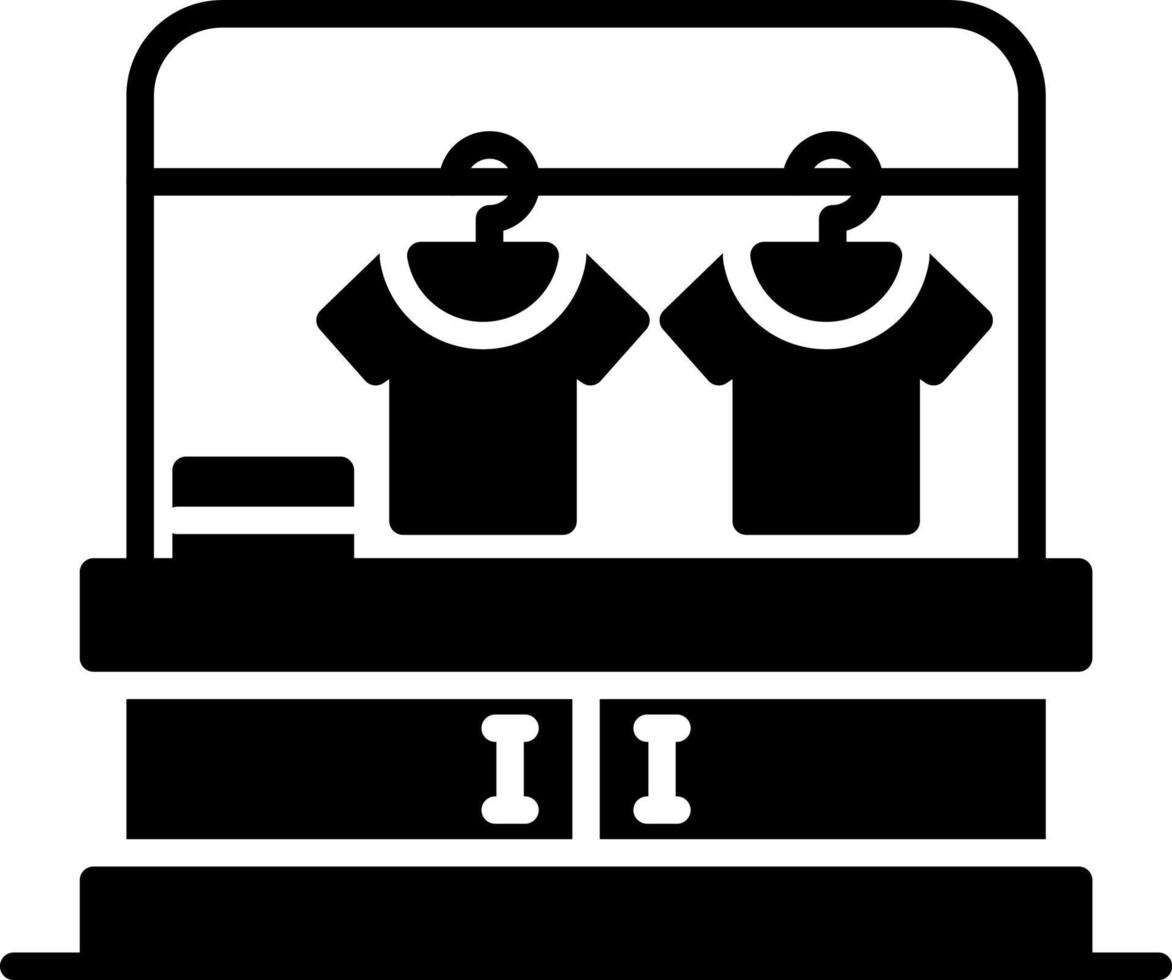 Clothes Rack Creative Icon Design vector