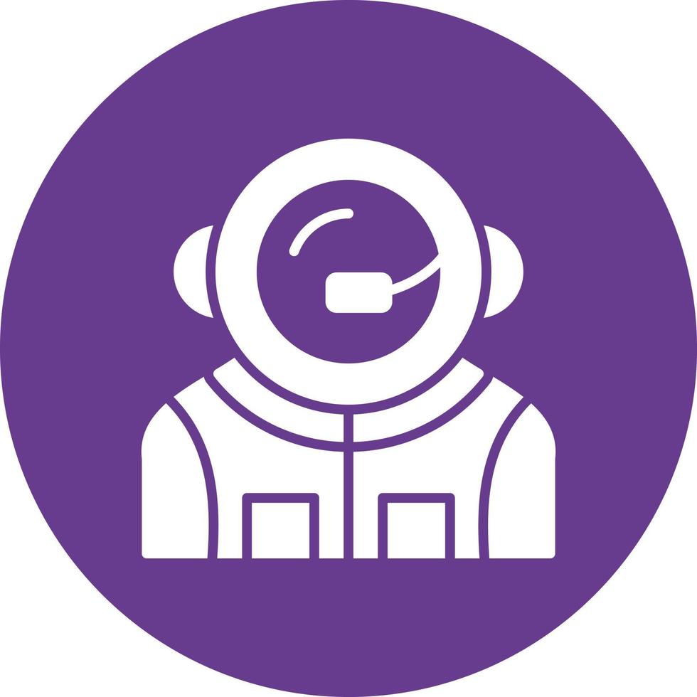 Astronaut Creative Icon Design vector