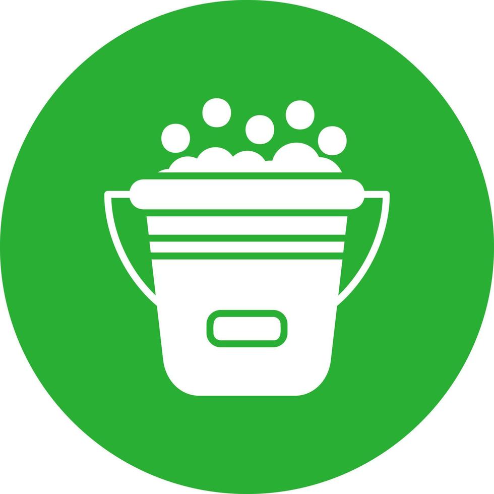 Bucket Creative Icon Design vector