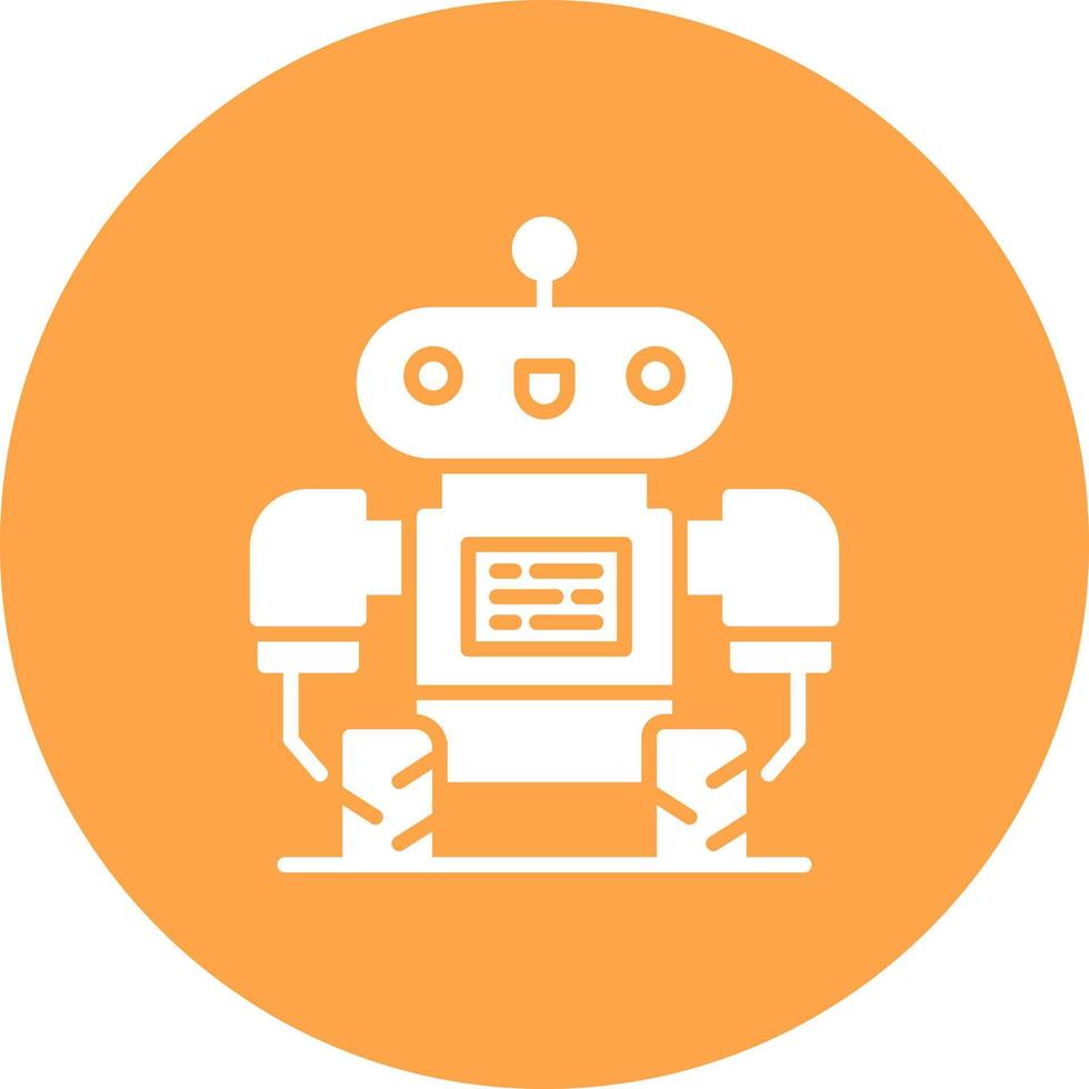 Robot Creative Icon Design vector