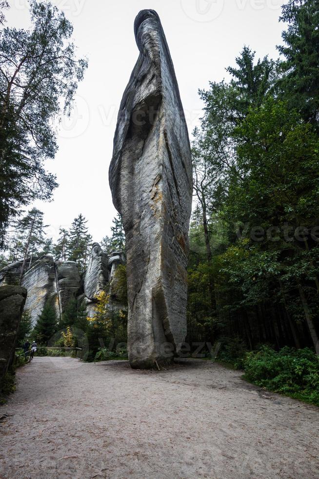 Autumnal Landscapes of Adrspach photo