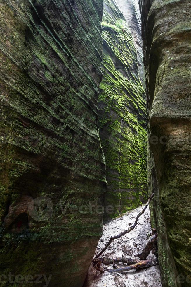 Autumnal Landscapes of Adrspach photo