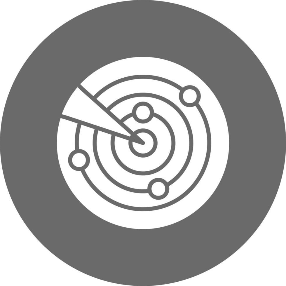 Radar Creative Icon Design vector
