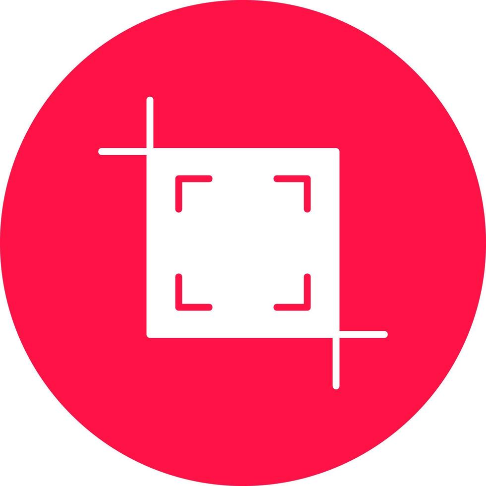 Crop Creative Icon Design vector