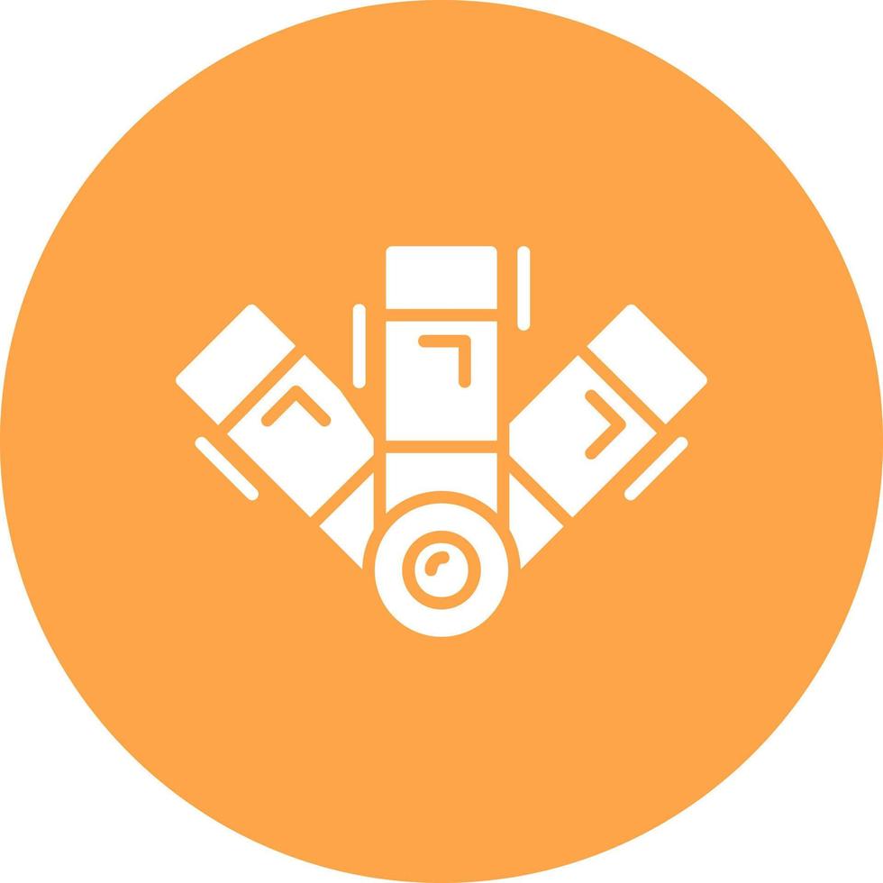 Color Palette Creative Icon Design vector
