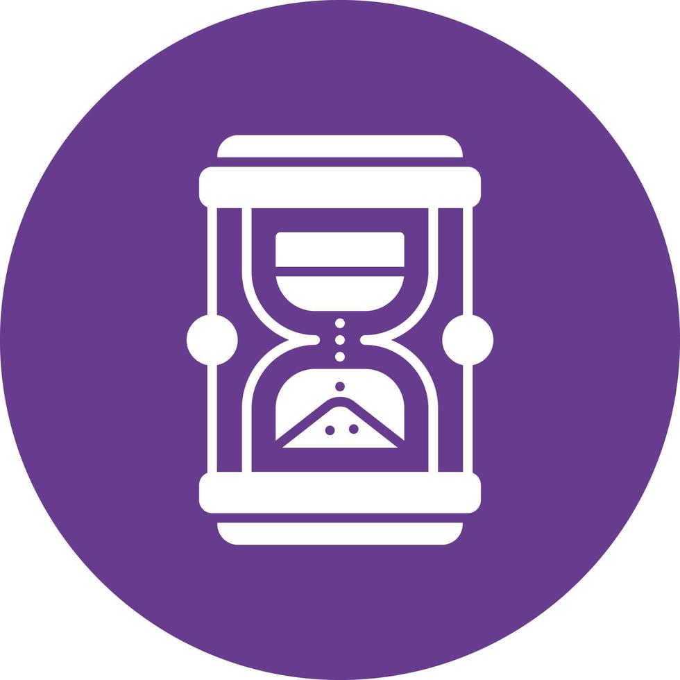 diseño de icono creativo de reloj de arena vector