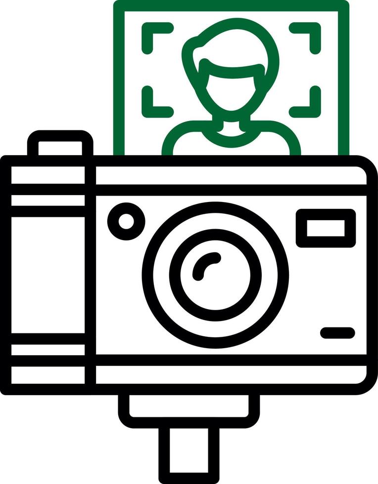 Vlogger Creative Icon Design vector