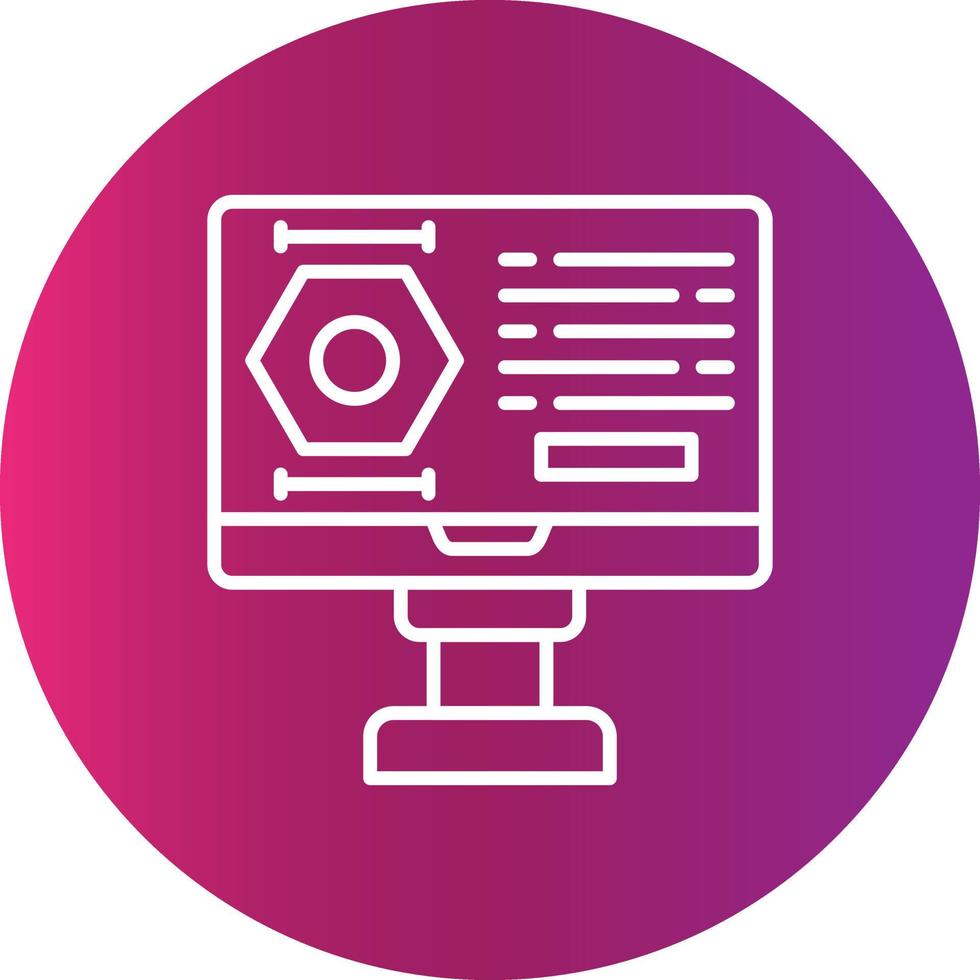 Cad Creative Icon Design vector