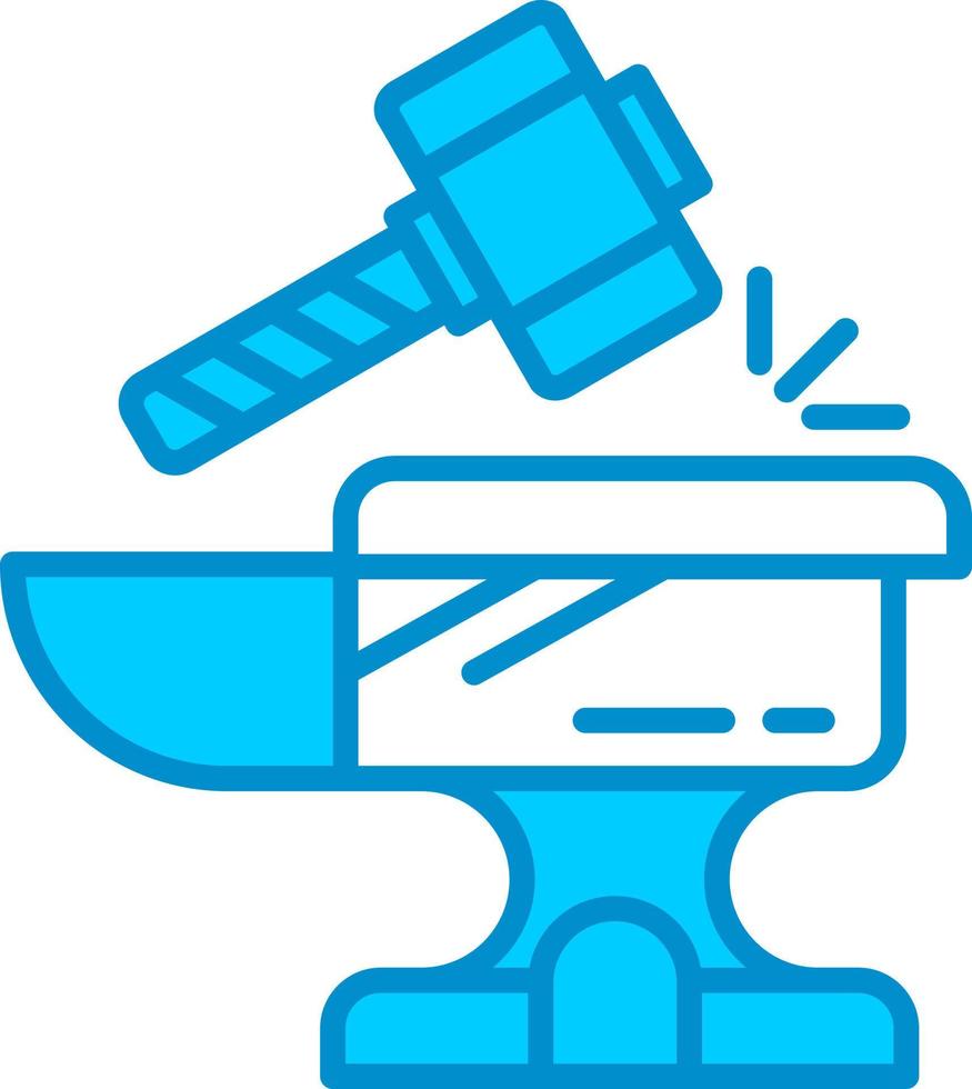Anvil Creative Icon Design vector