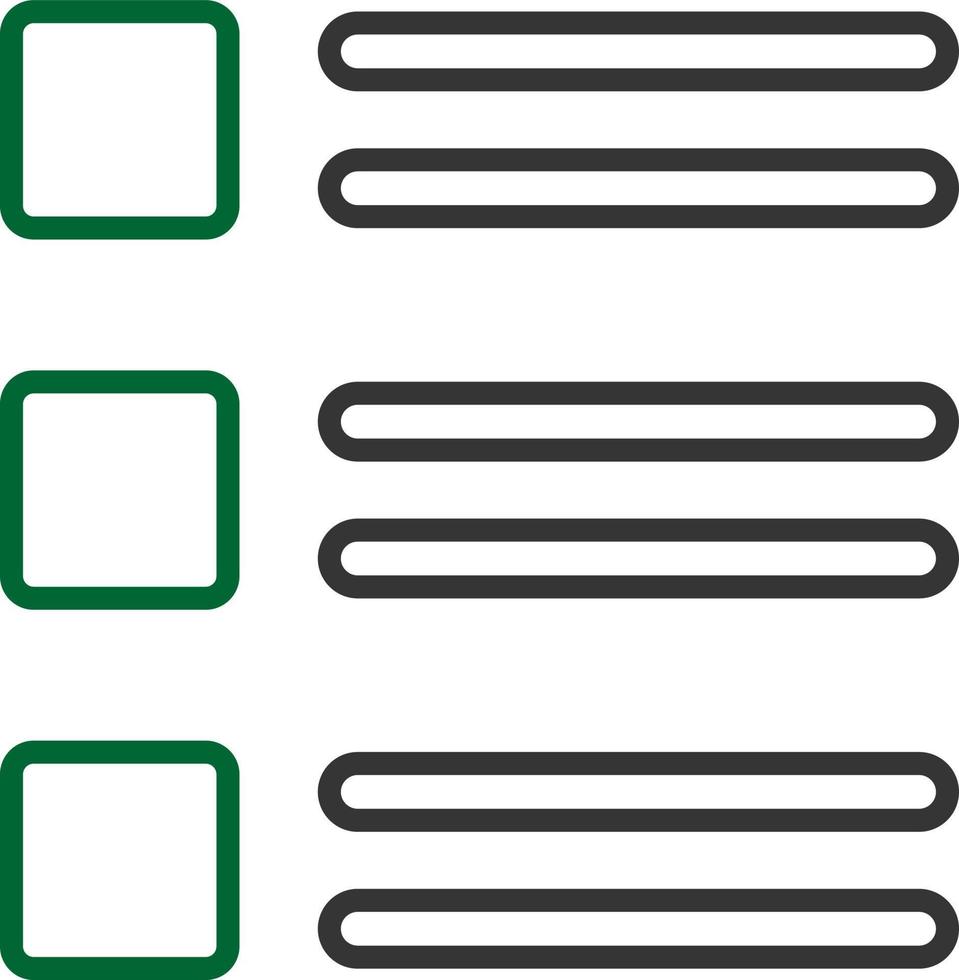 List Creative Icon Design vector