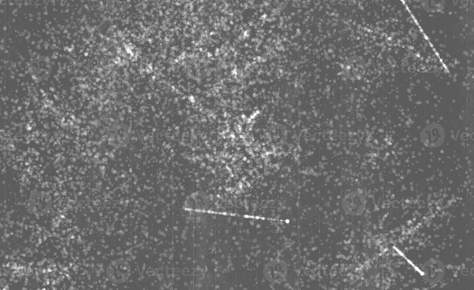 Grunge Black And White Urban. Dark Messy Dust Overlay Distress Background. Easy To Create Abstract Dotted, Scratched, Vintage Effect With Noise And Grain photo