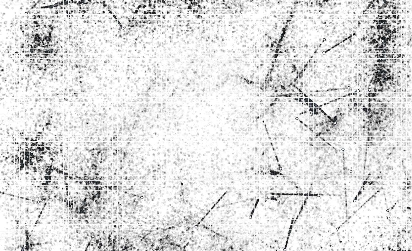 Dark Messy Dust Overlay Distress Background. Easy To Create Abstract Dotted, Scratched, Vintage Effect With Noise And Grain photo
