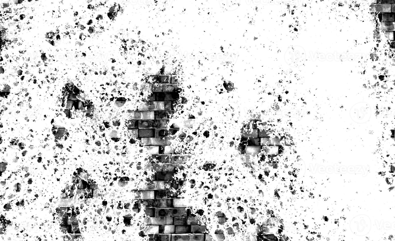 Black and white grunge. Distress overlay texture. Abstract surface dust and rough dirty wall background concept.Abstract grainy background, old painted wall photo