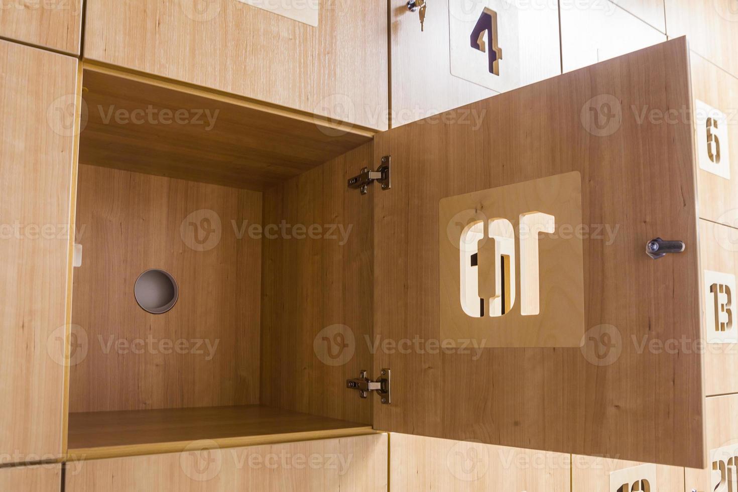 Wooden storage box photo