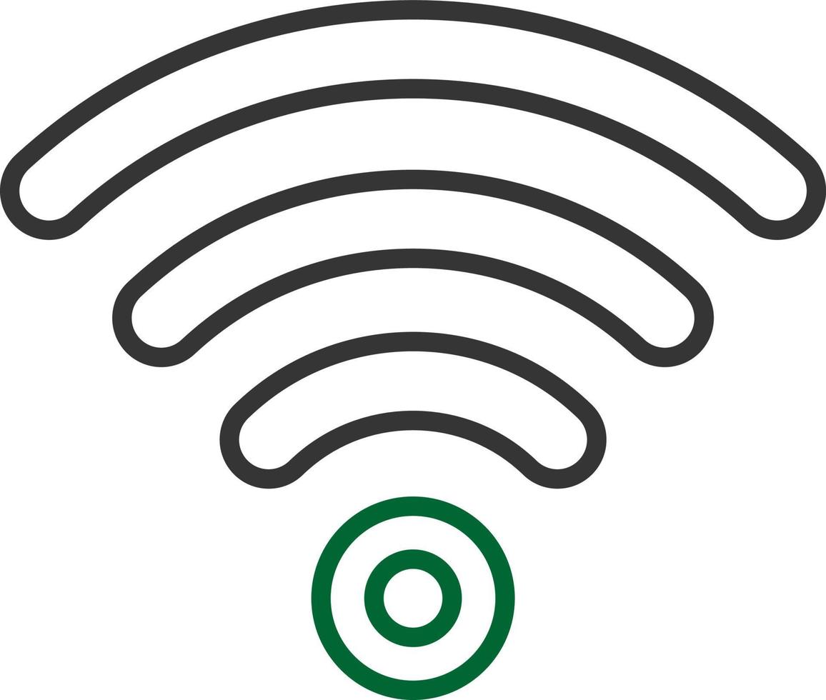Wifi Creative Icon Design vector