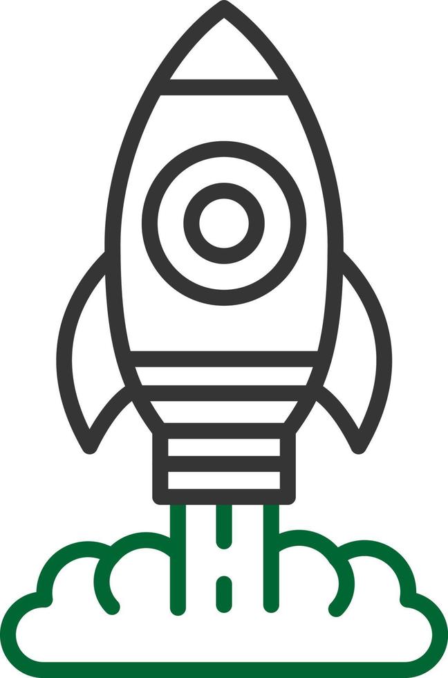 Rocket Creative Icon Design vector