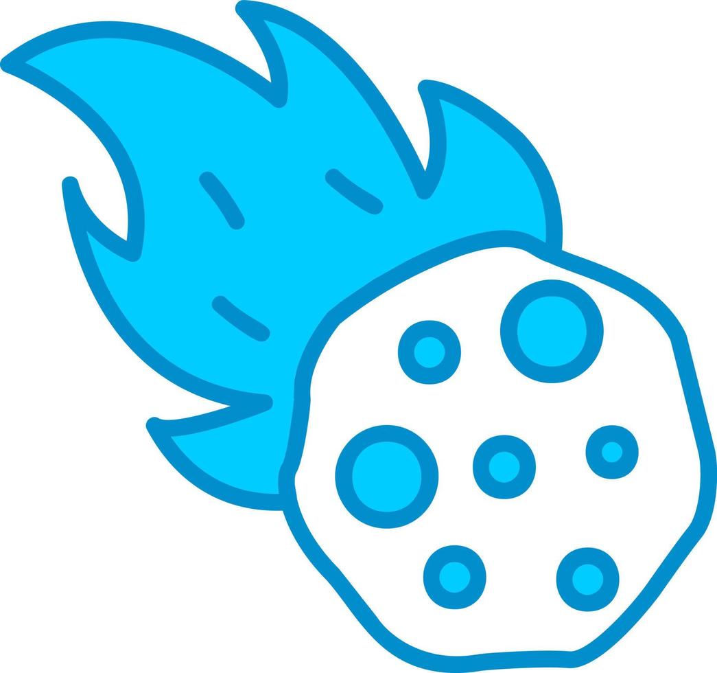 Meteor Creative Icon Design vector
