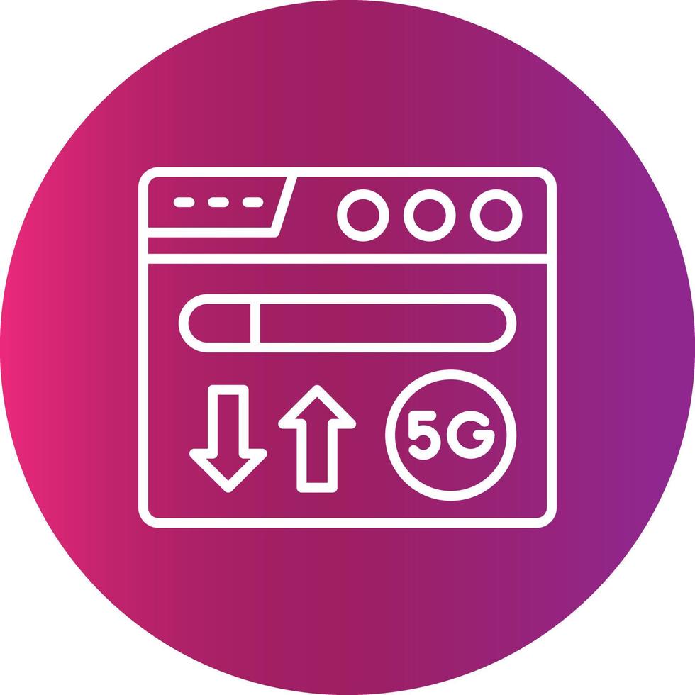 Browser Creative Icon Design vector