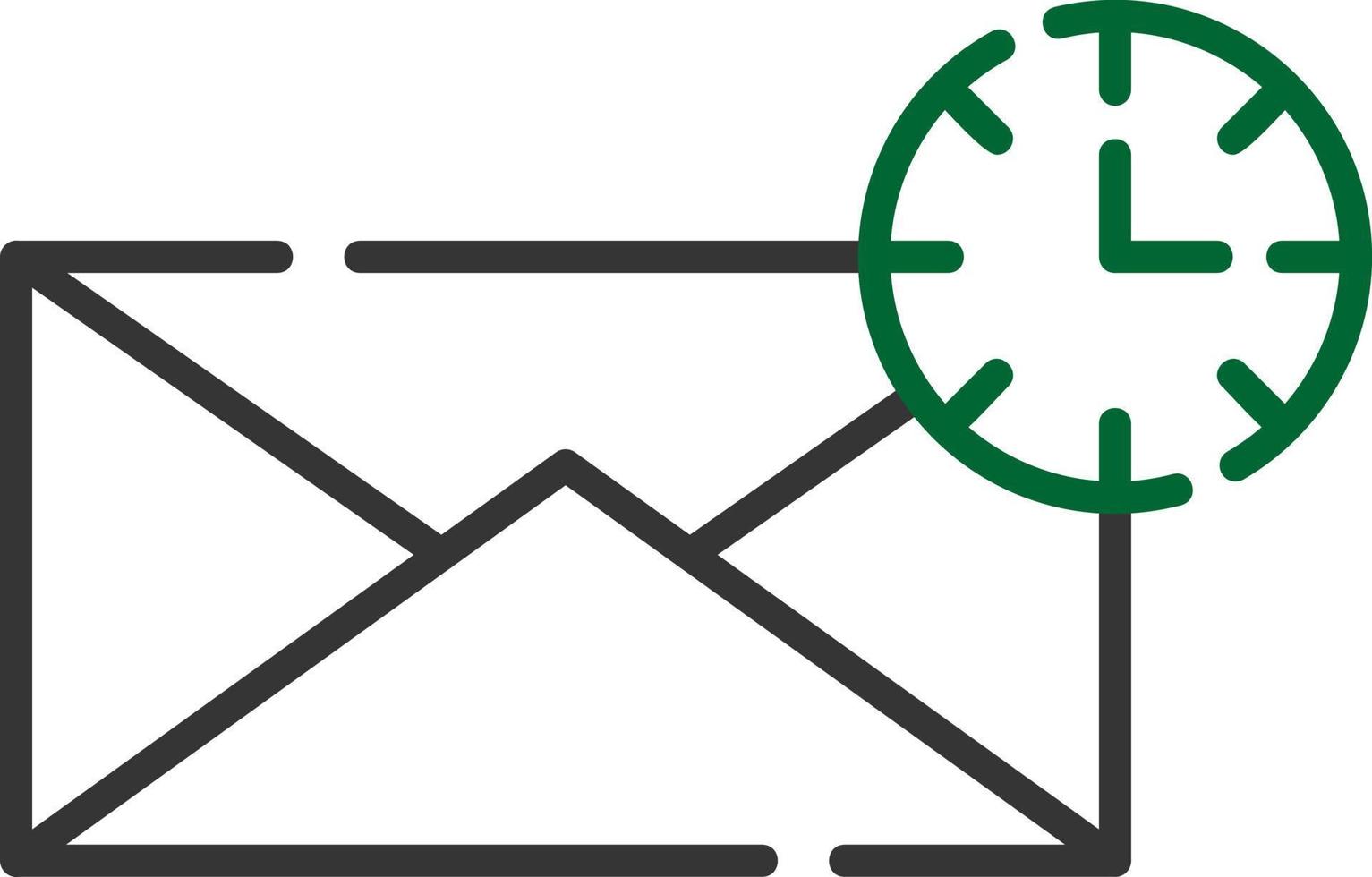 Postpone Creative Icon Design vector