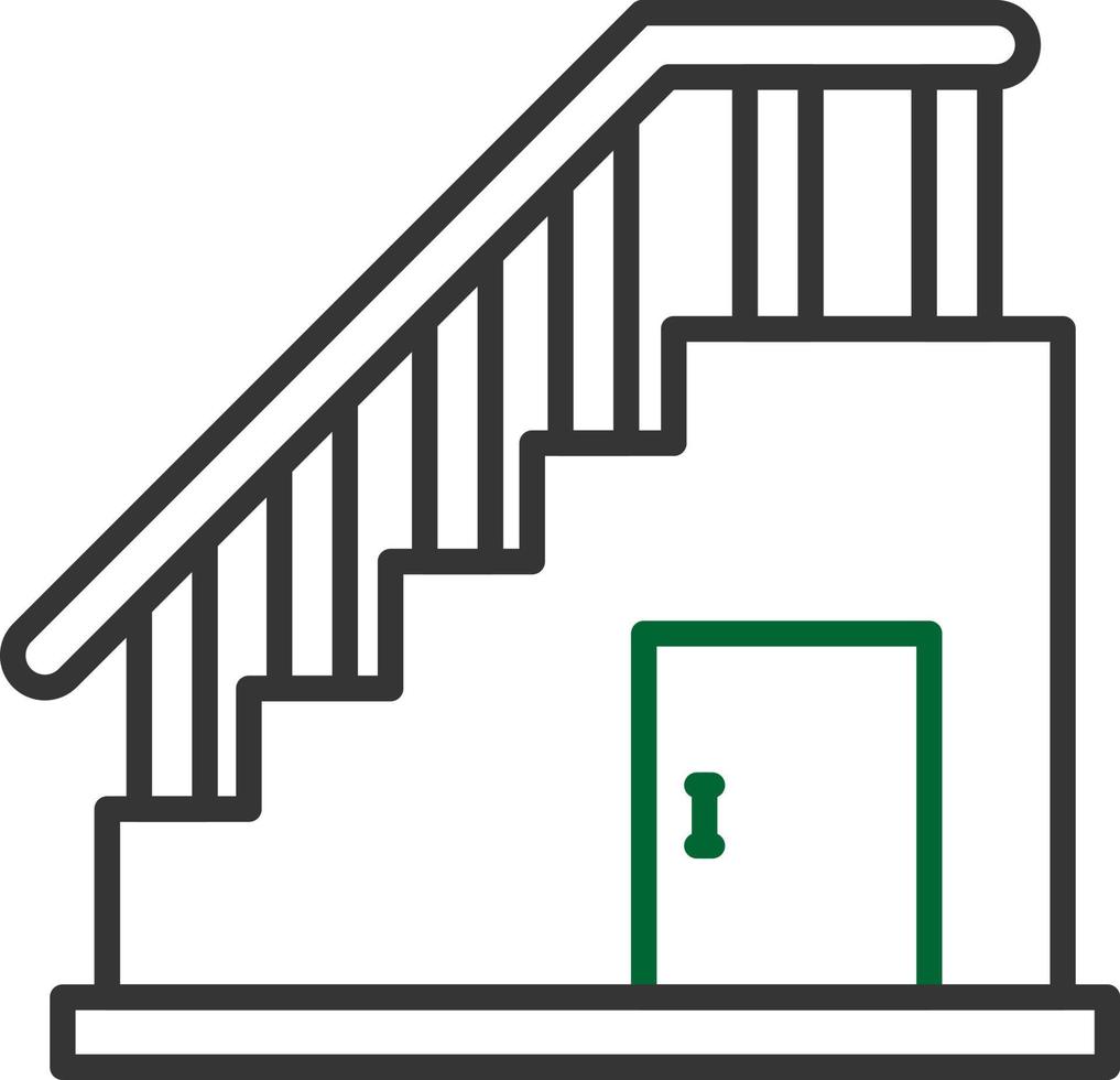 Handrail Creative Icon Design vector