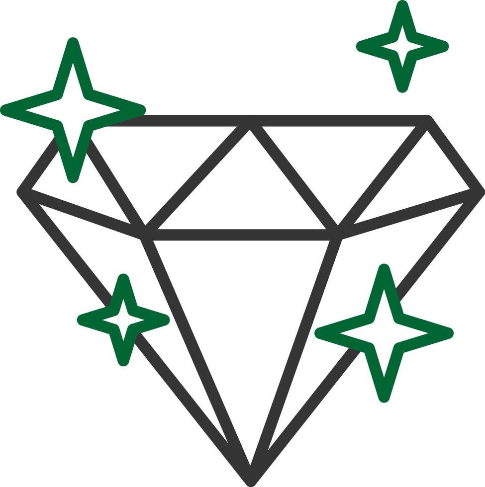 Diamond Creative Icon Design vector