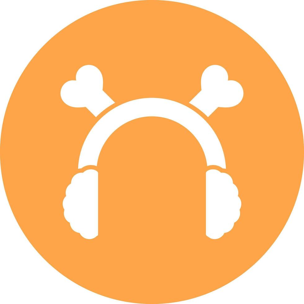 Earmuffs Creative Icon Design vector