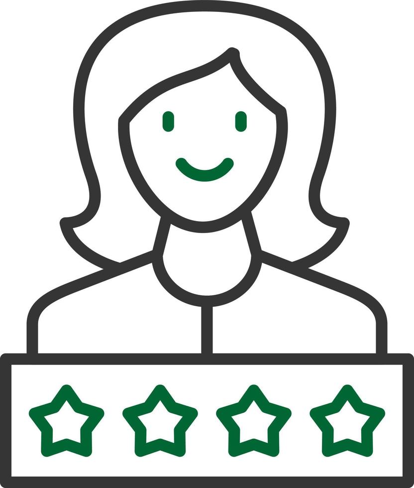 Customer Satisfaction Creative Icon Design vector