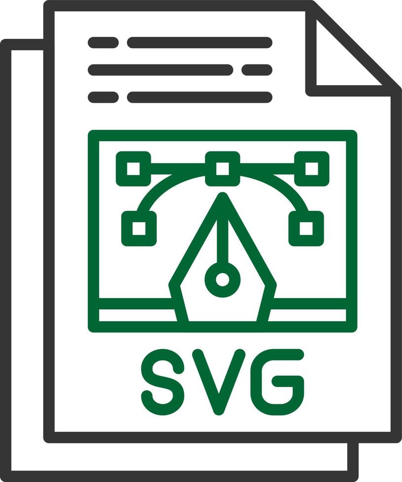 Svg File Creative Icon Design vector