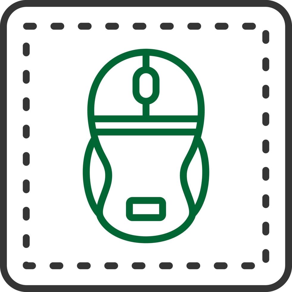 Wireless Mouse Creative Icon Design vector