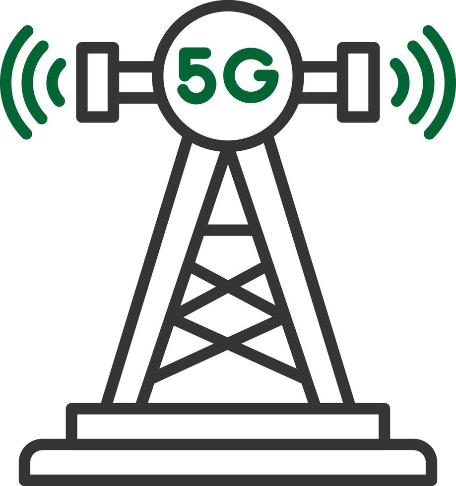 Antenna Creative Icon Design vector