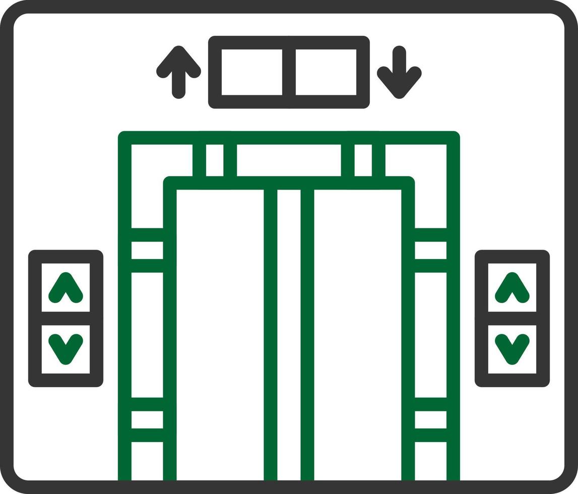 Elevator Creative Icon Design vector