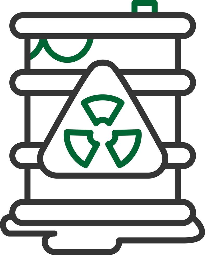 Toxic Waste Creative Icon Design vector