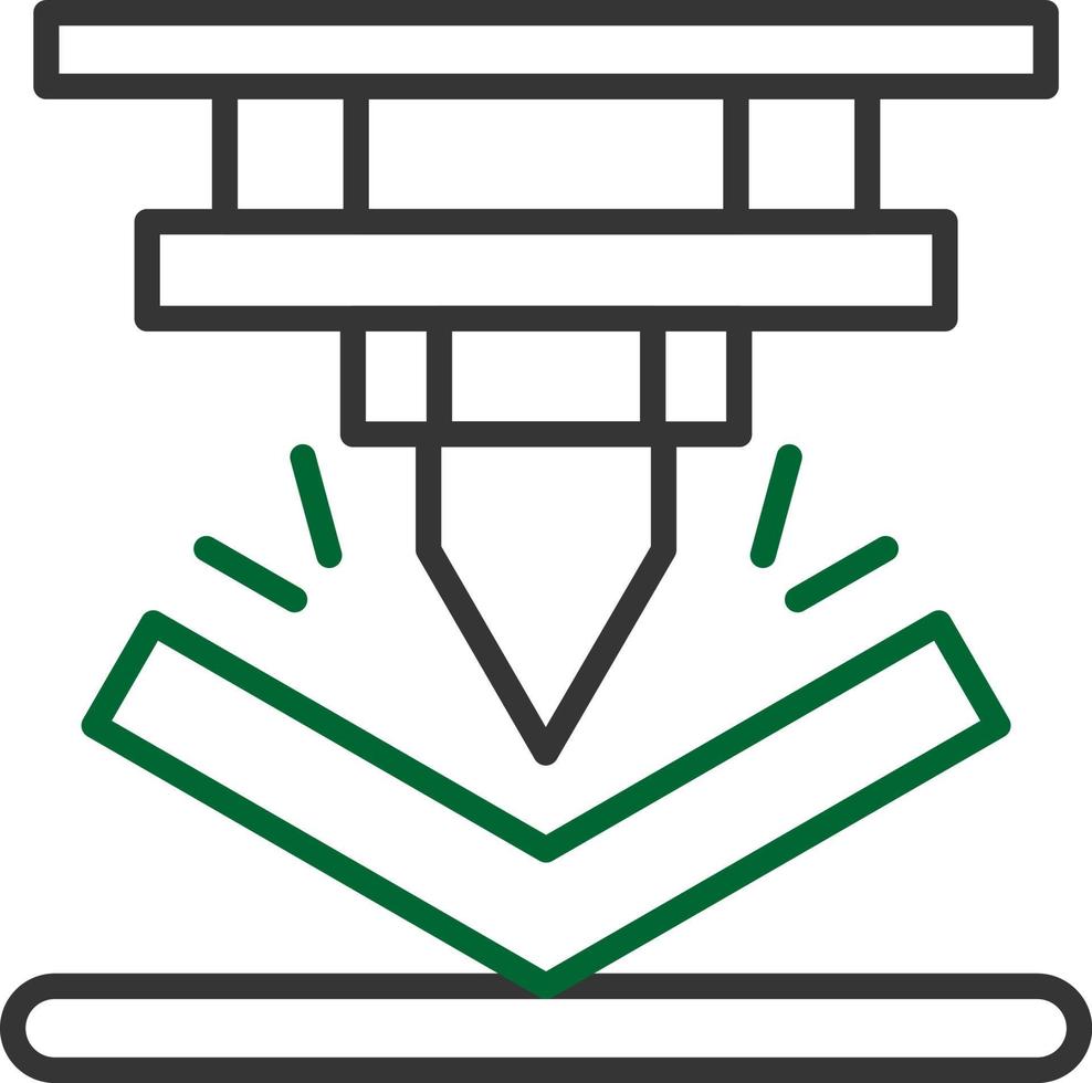 Bending Creative Icon Design vector