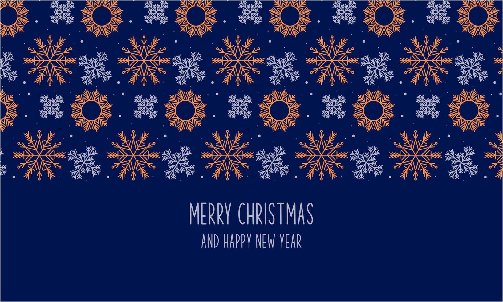 Christmas snowflakes elements ornaments background vector
