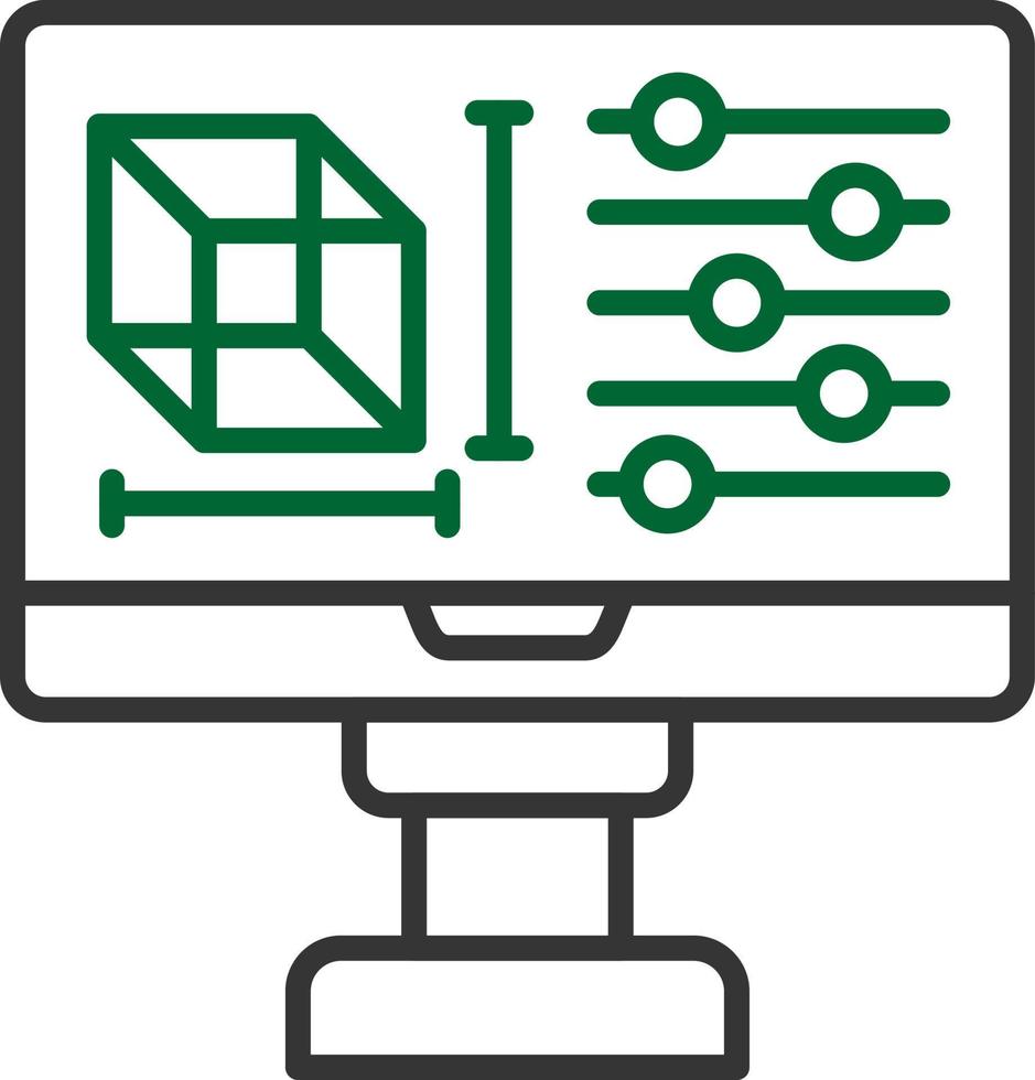 Simulation Creative Icon Design vector